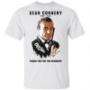 Sean Connery 007 1930 2020 Signature Thank You For The Memories shirt