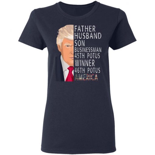 Lincoln Winking With Trump Hair Election Vote Republican T-Shirt