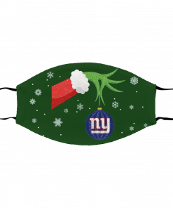 The Grinch Christmas Ornament New York Giants Face Mask