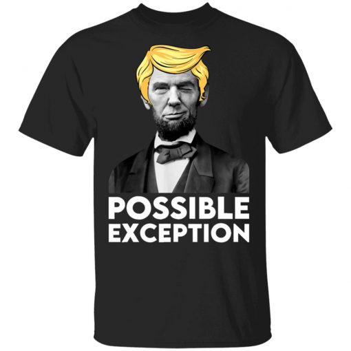 Lincoln Winking With Trump Hair Election Vote Republican T-Shirt