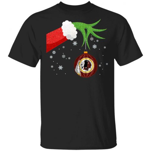 Christmas Ornament Washington Redskins The Grinch Shirt