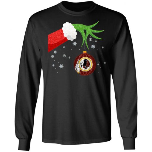 Christmas Ornament Washington Redskins The Grinch Shirt