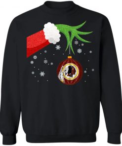 Christmas Ornament Washington Redskins The Grinch Shirt