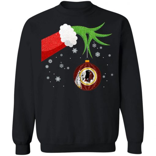 Christmas Ornament Washington Redskins The Grinch Shirt