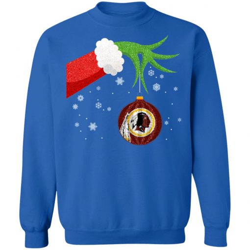 Christmas Ornament Washington Redskins The Grinch Shirt