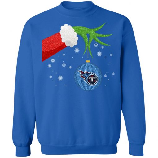 Christmas Ornament Tennessee Titans The Grinch Shirt