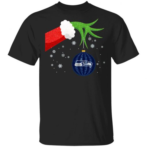 Christmas Ornament Seattle Seahawks The Grinch Shirt