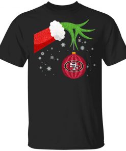 Christmas Ornament San Francisco 49ers The Grinch Shirt
