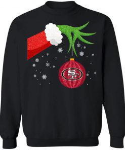 Christmas Ornament San Francisco 49ers The Grinch Shirt