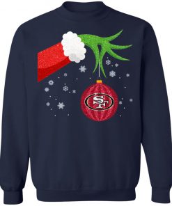 Christmas Ornament San Francisco 49ers The Grinch Shirt