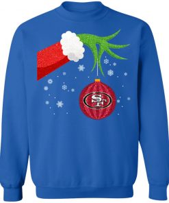 Christmas Ornament San Francisco 49ers The Grinch Shirt