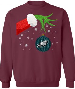 Christmas Ornament Philadelphia Eagles The Grinch Shirt