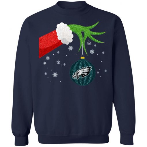 Christmas Ornament Philadelphia Eagles The Grinch Shirt