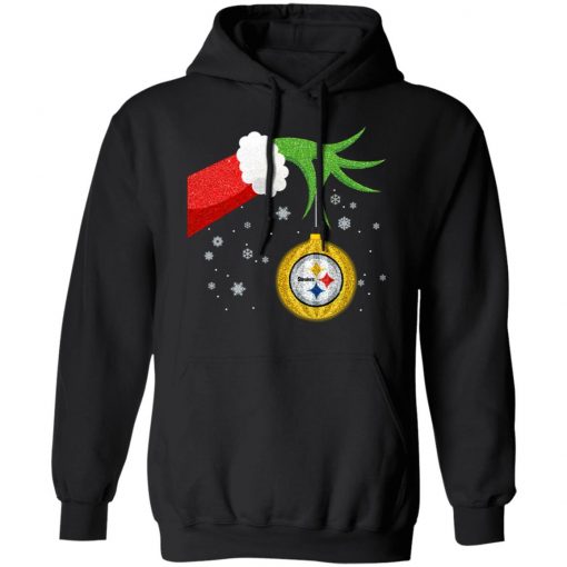 Christmas Ornament Pittsburgh Steelers The Grinch Shirt