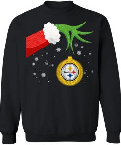 Christmas Ornament Pittsburgh Steelers The Grinch Shirt