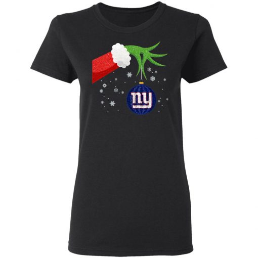 Christmas Ornament New York Giants The Grinch Shirt