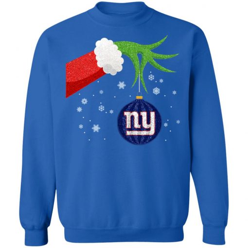 Christmas Ornament New York Giants The Grinch Shirt