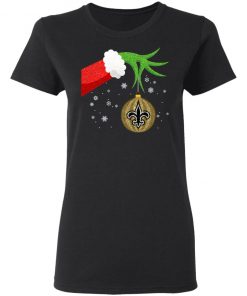 Christmas Ornament New Orleans Saints The Grinch Shirt