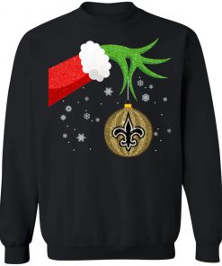 Christmas Ornament New Orleans Saints The Grinch Shirt