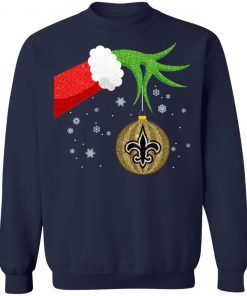 Christmas Ornament New Orleans Saints The Grinch Shirt