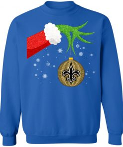 Christmas Ornament New Orleans Saints The Grinch Shirt