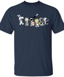 Peanuts Movie Gang Rabbit Of Caerbannog Run Away Shirt