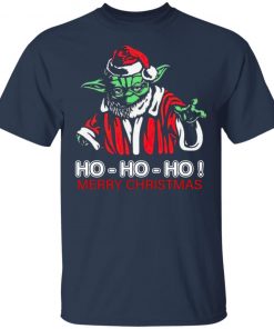 Santa Master Yoda Ho Ho Ho Merry Christmas Sweatshirt, Shirt