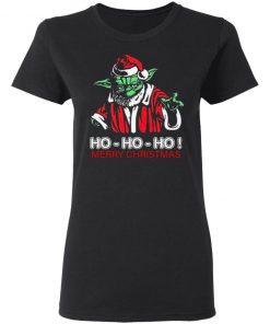 Santa Master Yoda Ho Ho Ho Merry Christmas Sweatshirt, Shirt