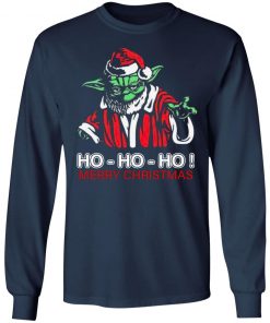 Santa Master Yoda Ho Ho Ho Merry Christmas Sweatshirt, Shirt