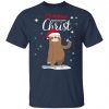 Sloth Christmas Begins With Christ Sweatshirt, Shirt