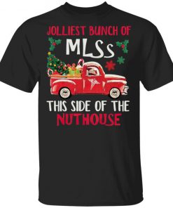 Jolliest Bunch Of Mlss This Side Of The Nuthouse Tree Christmas Sweatshirt, Hoodie