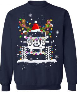 Jeep Reindeer Digital Merry Christmas Sweatshirt, Hoodie, T-Shirt