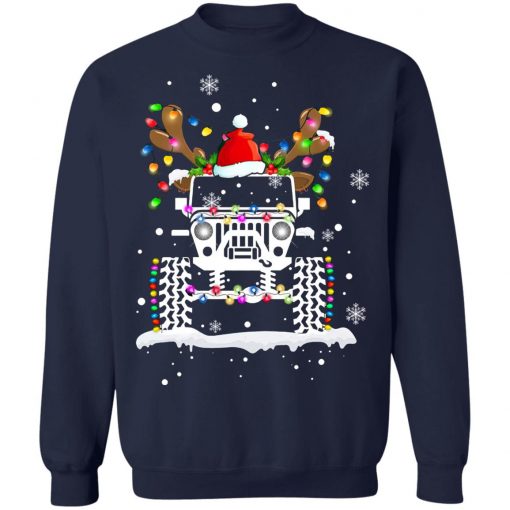 Jeep Reindeer Digital Merry Christmas Sweatshirt, Hoodie, T-Shirt