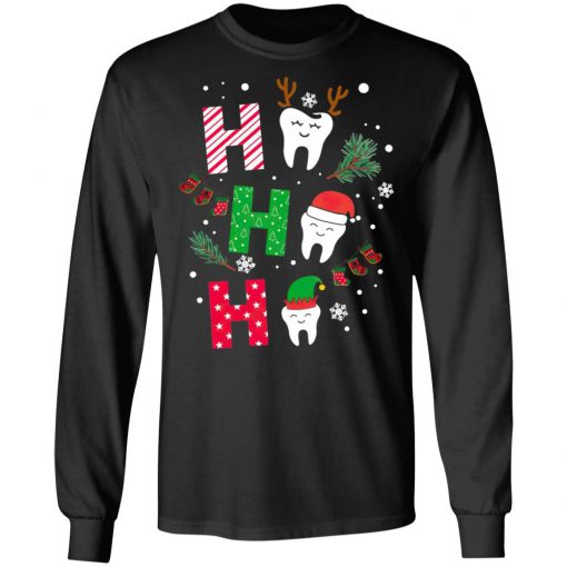 Dental Reindeer Santa Elf Ho Ho Ho Merry Christmas Sweatshirt, Hoodie