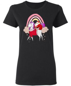 Santa Claus Riding A Unicorn Christmas Sweatshirt, Hoodie