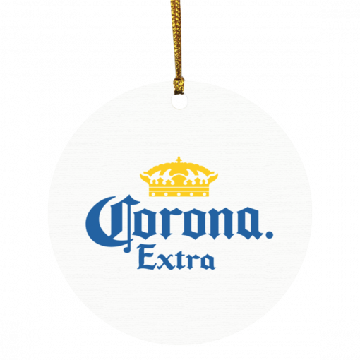 Corona Extra Christmas Circle Ornament