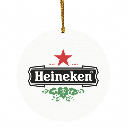 Heineken Christmas Circle Ornament