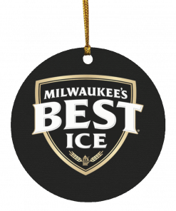 Milwaukee's Best Ice Christmas Circle Ornament