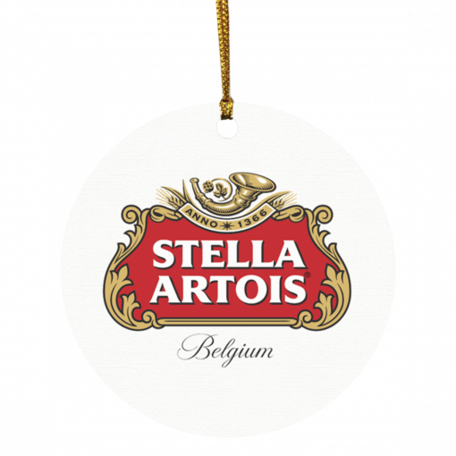 Stella Artois Christmas Circle Ornament