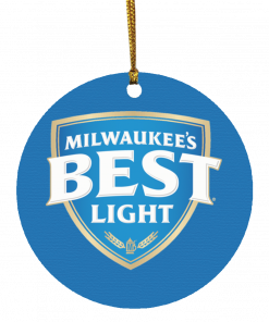 Milwaukee's Best Light Christmas Circle Ornament