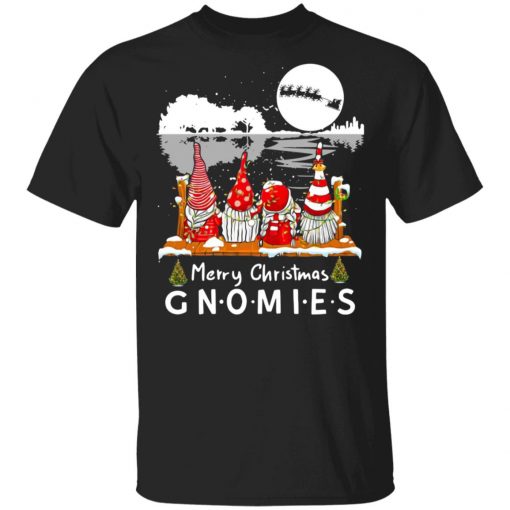 Shinesnow Guitar Shaped Merry Christmas Gnomies Christmas Sweatshirt