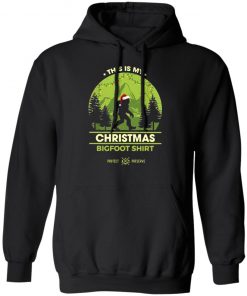 Bigfoot Santa This Is My Christmas Bigfoot Shirt Sweatshirt