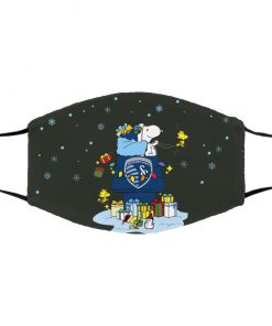 Sporting Kansas City Santa Snoopy Wish You A Merry Christmas face mask