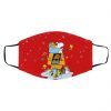 Phoenix Suns Santa Snoopy Wish You A Merry Christmas face mask