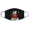 Kansas City Chiefs Santa Snoopy Wish You A Merry Christmas face mask