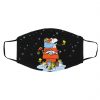 Denver Broncos Santa Snoopy Wish You A Merry Christmas face mask