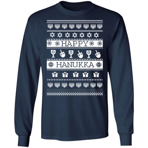 Happy Hanukkah Ugly Christmas Sweater