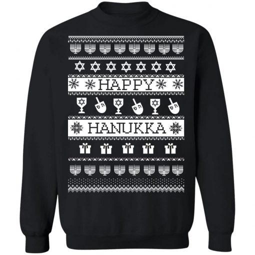 Happy Hanukkah Ugly Christmas Sweater