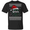 Resting Grinch Face Ugly Christmas Sweater
