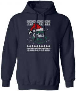 Resting Grinch Face Ugly Christmas Sweater